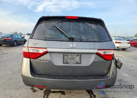 2012 Honda Odyssey Ex из США, поврежденный, VIN 5FNRL5H42CB058622